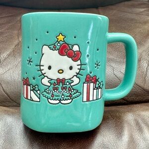 Hello Kitty in Christmas Tree Dress 24.5oz Mug